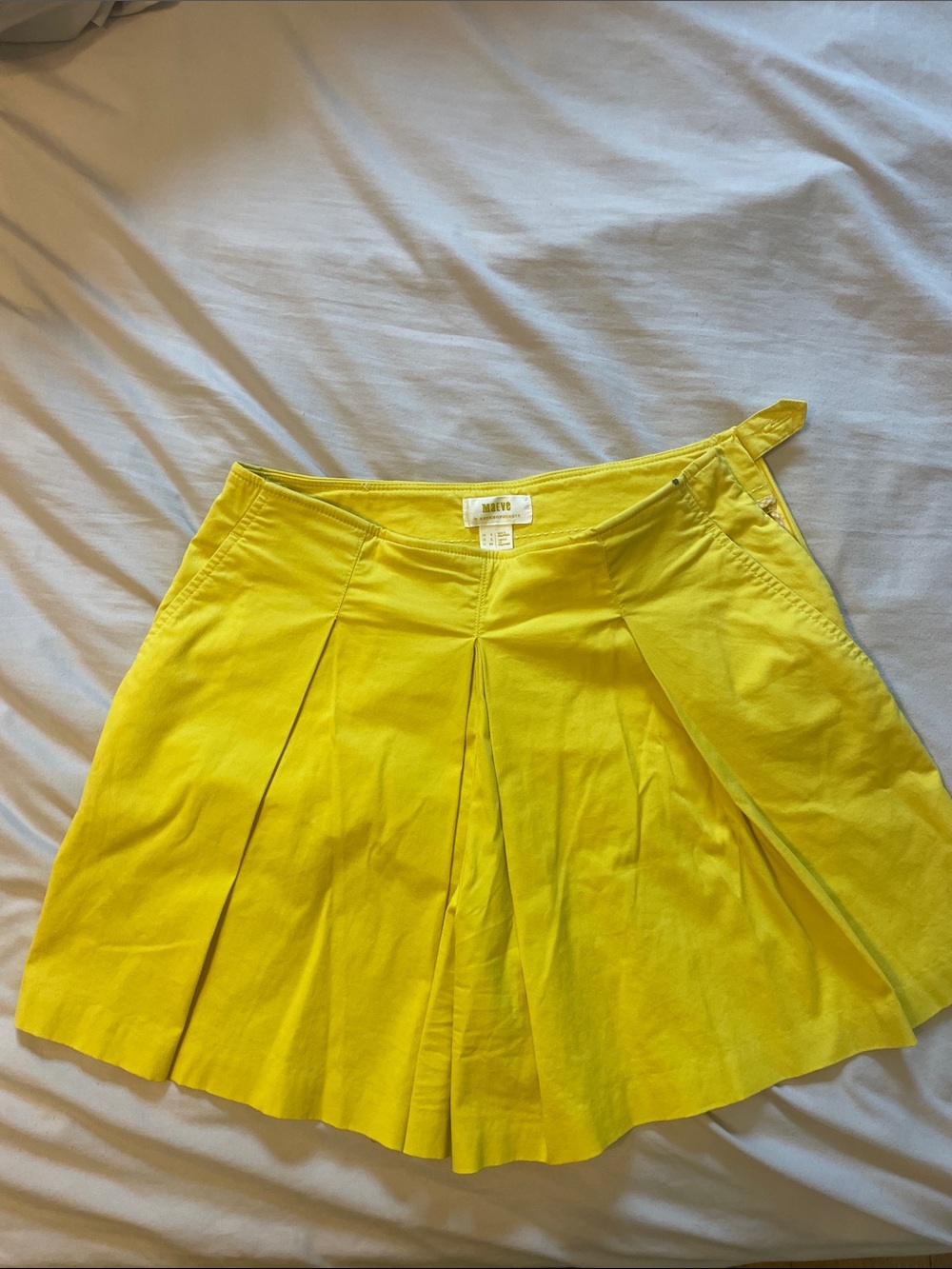 Maeve Sunny Yellow Circle Skirt